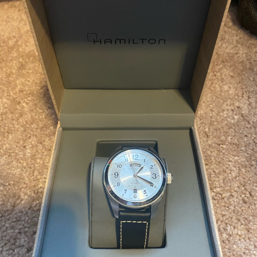 Hamilton khaki field swiss automatic watch